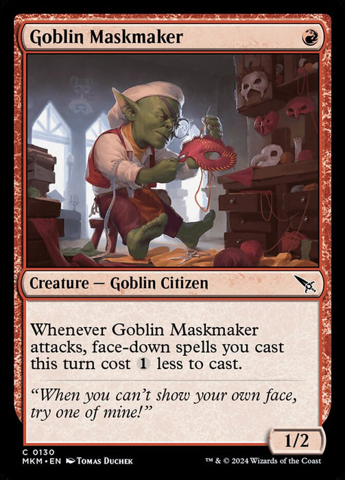 Goblin Maskmaker (Foil)