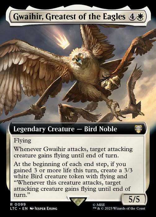 Gwaihir, Greatest of the Eagles - Legendary- Extended Art