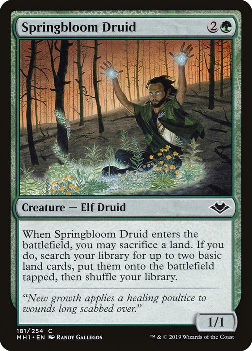 Springbloom Druid  (Foil)