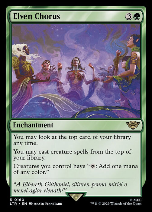 Elven Chorus (Foil)