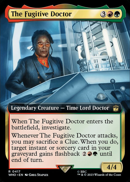 The Fugitive Doctor - Legendary- Extended Art (Foil)