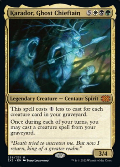 Karador, Ghost Chieftain  - Legendary (Foil)