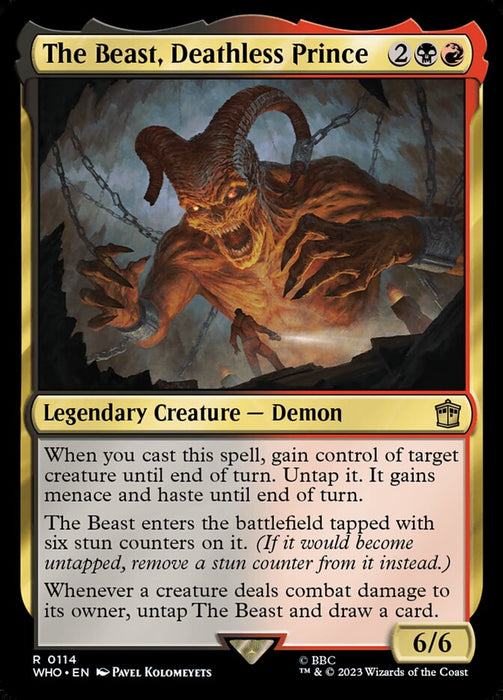 The Beast, Deathless Prince - Legendary