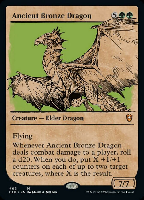 Ancient Bronze Dragon  - Showcase (Foil)