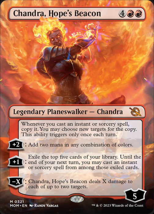 Chandra, Hope's Beacon - Borderless (Foil)