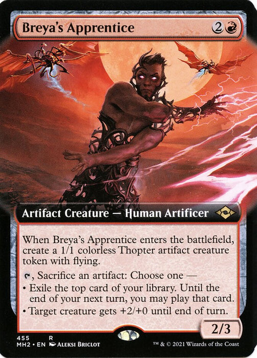 Breya's Apprentice  - Extended Art (Foil)