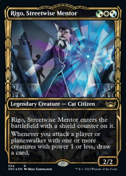 Rigo, Streetwise Mentor  - Showcase - Legendary (Foil)