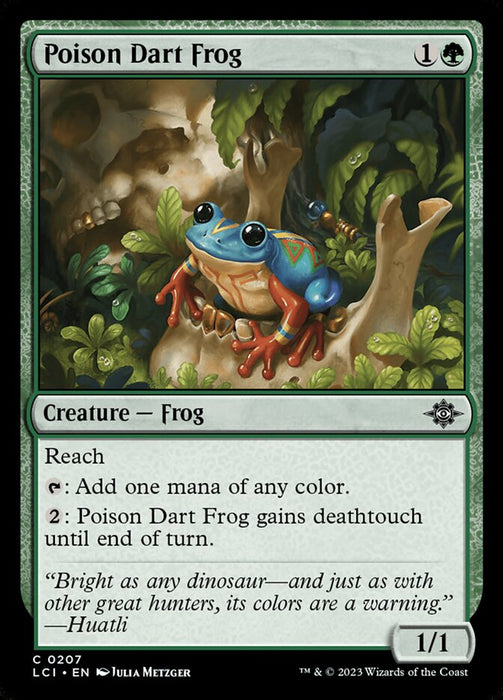 Poison Dart Frog (Foil)