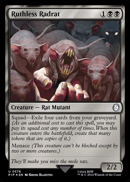 Ruthless Radrat (Foil)