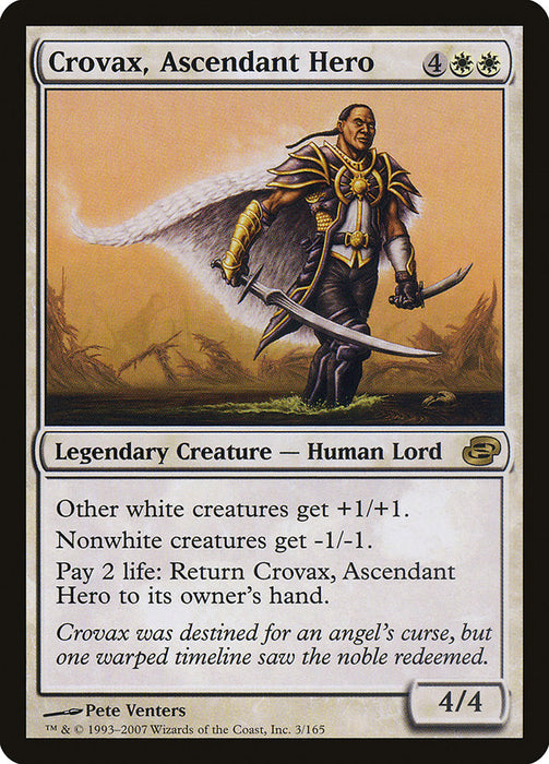 Crovax, Ascendant Hero  (Foil)