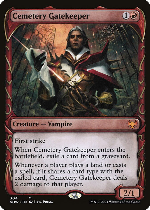 Cemetery Gatekeeper  - Showcase (Foil)