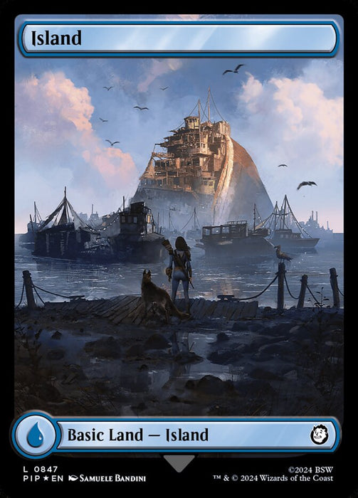 Island - Full Art (Foil)