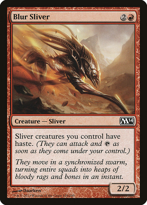 Blur Sliver  (Foil)