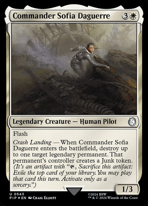 Commander Sofia Daguerre - Legendary (Foil)