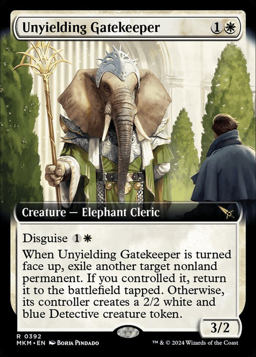 Unyielding Gatekeeper - Extended Art (Foil)