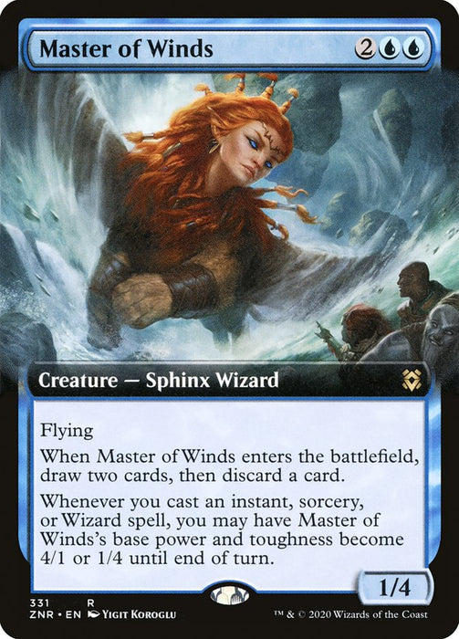 Master of Winds  - Extended Art (Foil)