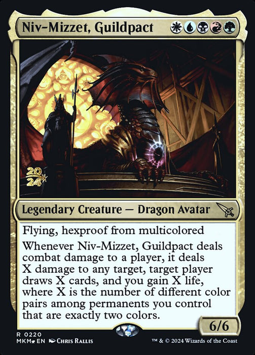 Niv-Mizzet, Guildpact - Legendary (Foil)