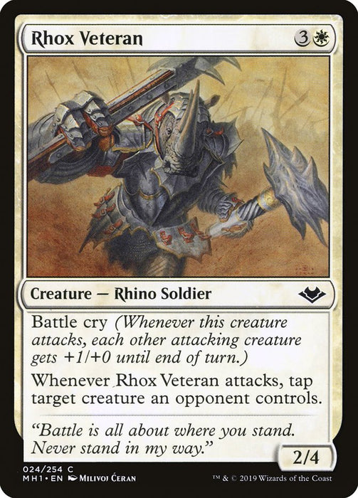 Rhox Veteran  (Foil)