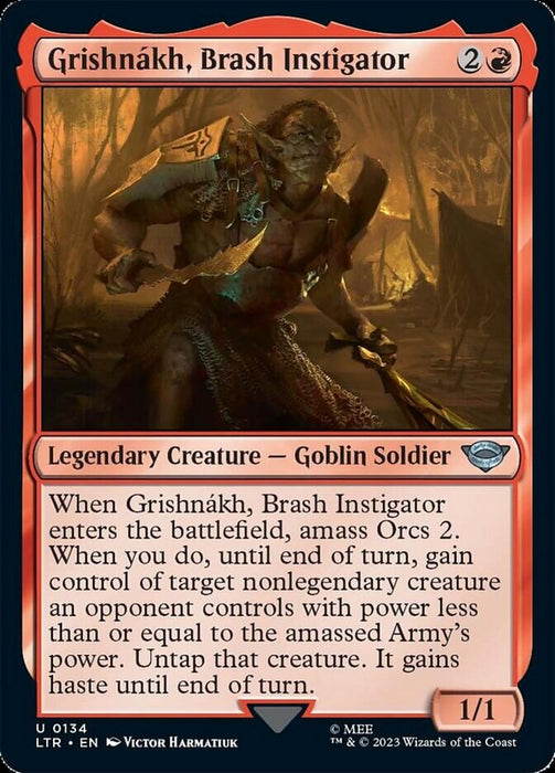 Grishnákh, Brash Instigator - Legendary