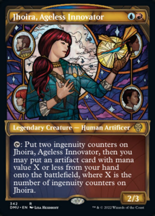 Jhoira, Ageless Innovator - Showcase- Legendary- Textured (Foil)