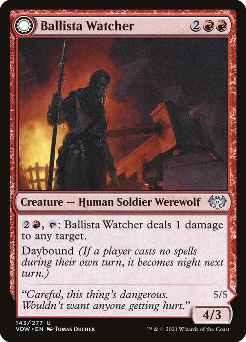 Ballista Watcher // Ballista Wielder  - Sunmoondfc (Foil)