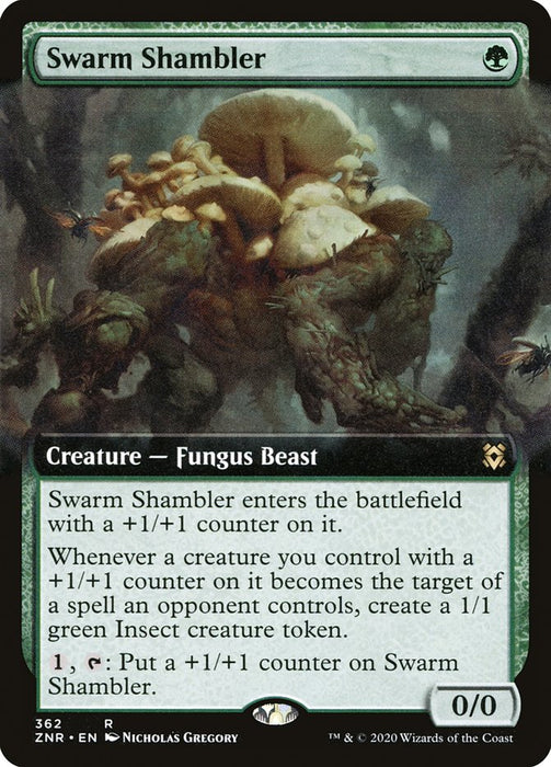 Swarm Shambler  - Extended Art (Foil)