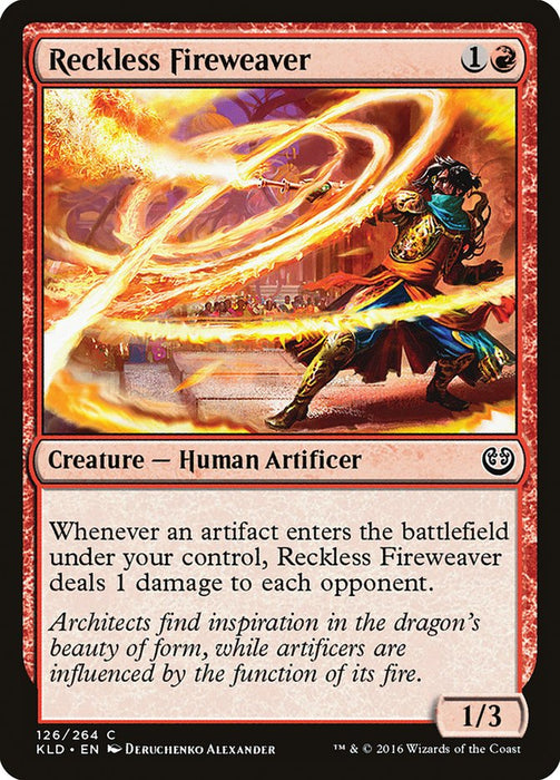 Reckless Fireweaver  (Foil)