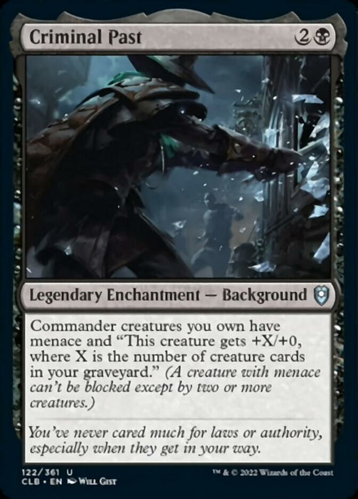 Criminal Past  - Legendary (Foil)