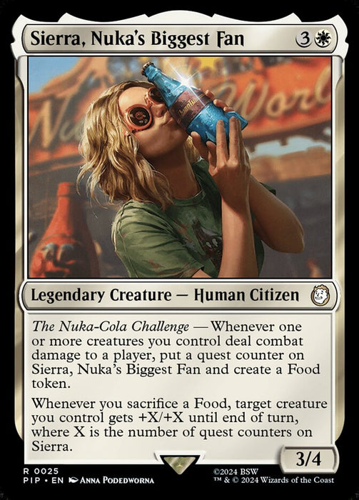 Sierra, Nuka's Biggest Fan - Legendary (Foil)