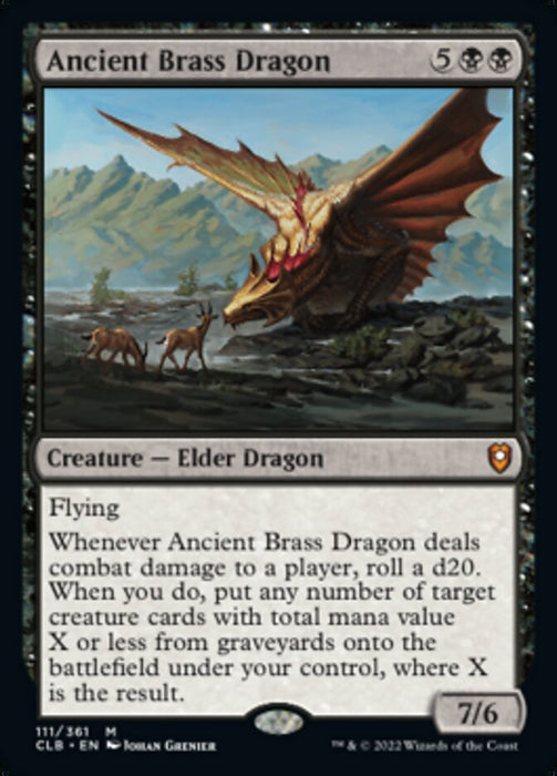 Ancient Brass Dragon  (Foil)