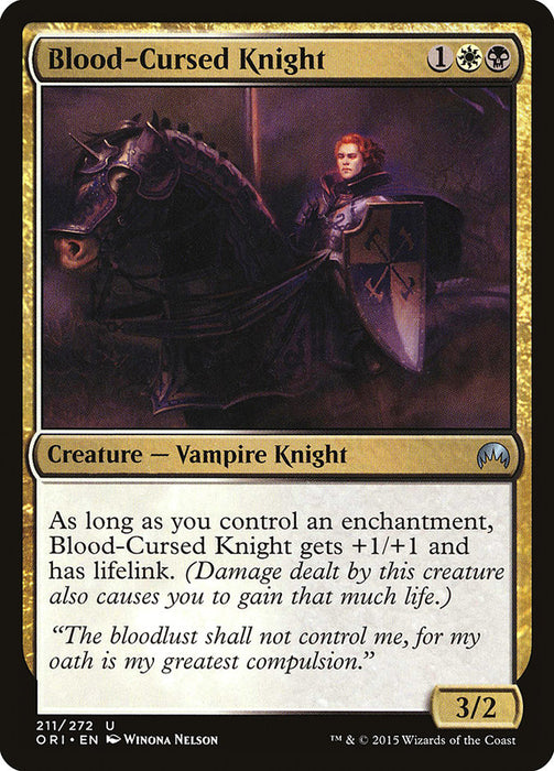 Blood-Cursed Knight  (Foil)