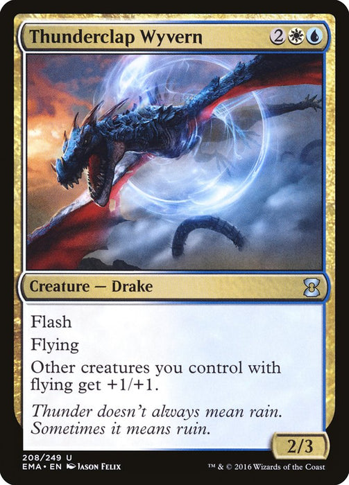 Thunderclap Wyvern  (Foil)