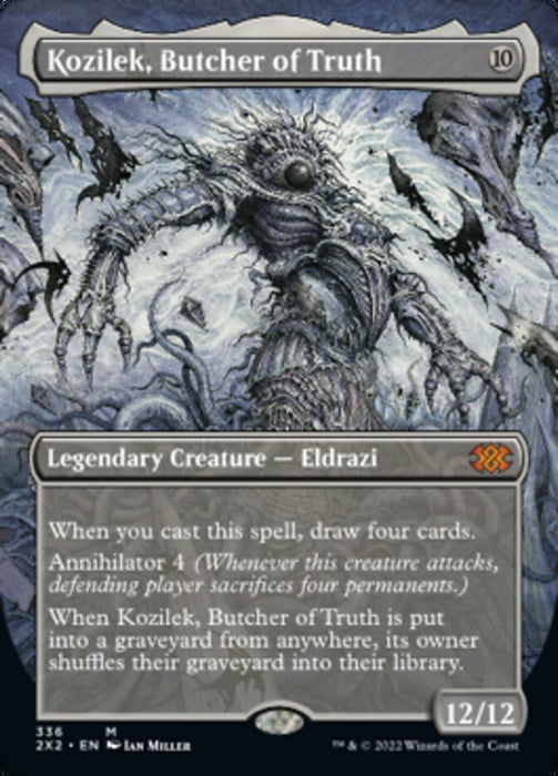 Kozilek, Butcher of Truth - Borderless  - Legendary - Inverted