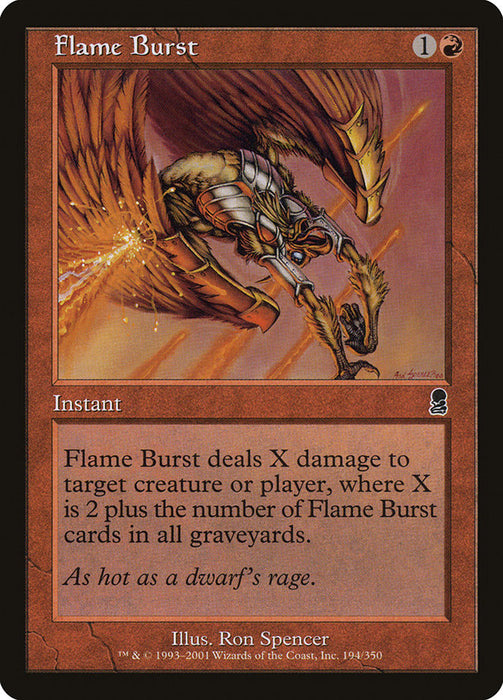 Flame Burst  (Foil)