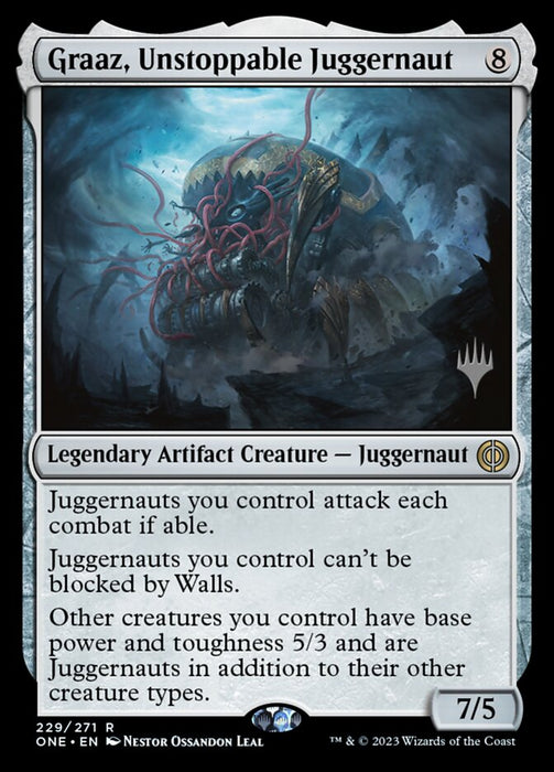 Graaz, Unstoppable Juggernaut - Legendary (Foil)