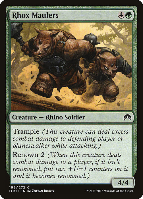 Rhox Maulers  (Foil)