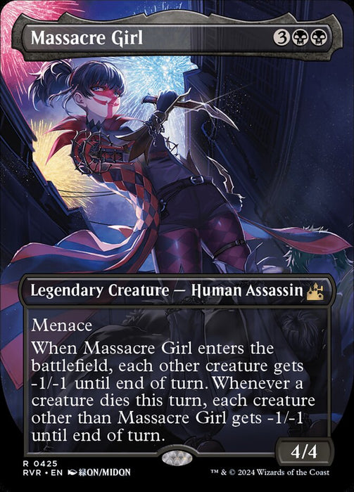 Massacre Girl - Borderless - Legendary