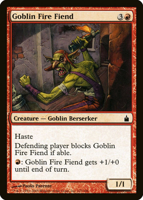 Goblin Fire Fiend  (Foil)