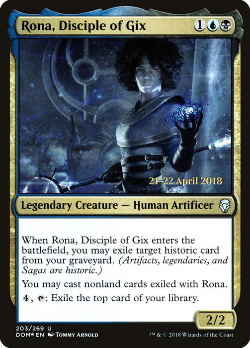 Rona, Disciple of Gix  - Legendary (Foil)