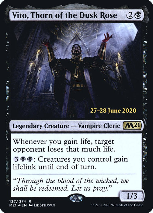 Vito, Thorn of the Dusk Rose - Legendary (Foil)