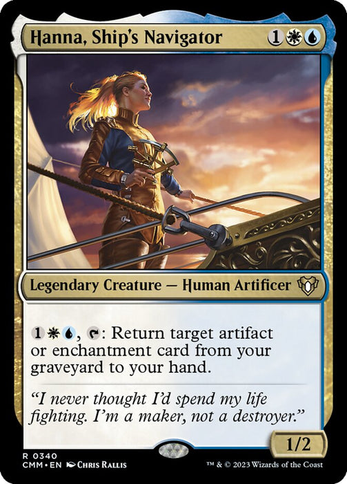 Hanna, Ship's Navigator - Legendary