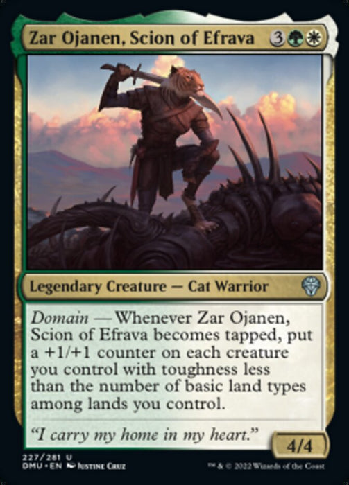 Zar Ojanen, Scion of Efrava - Legendary (Foil)