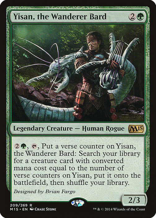 Yisan, the Wanderer Bard  (Foil)