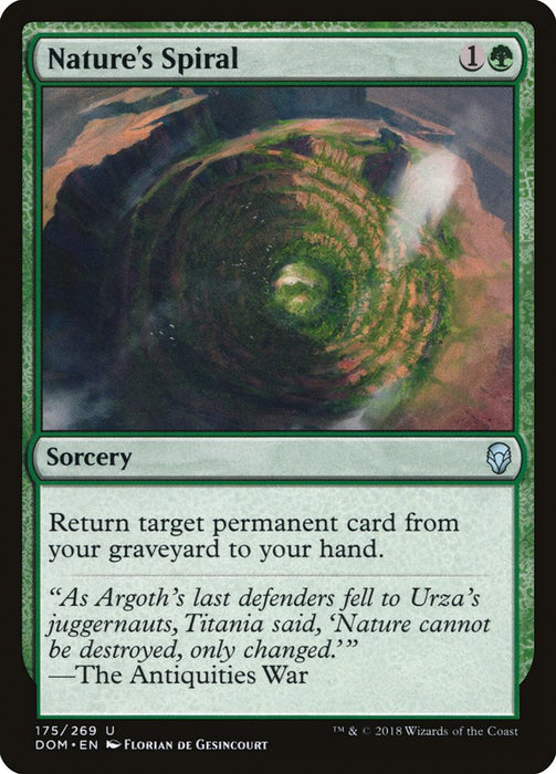 Nature's Spiral  (Foil)