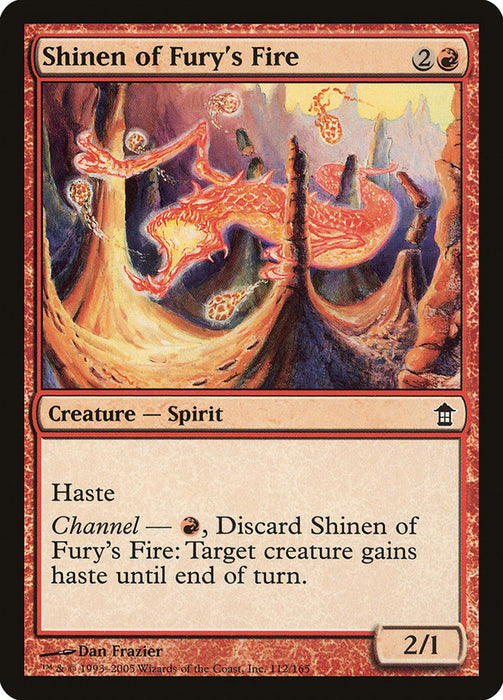 Shinen of Fury's Fire  (Foil)