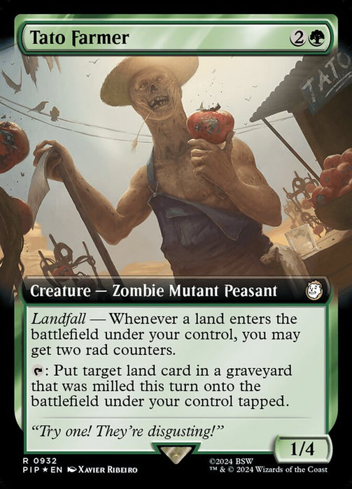 Tato Farmer - Extended Art (Foil)