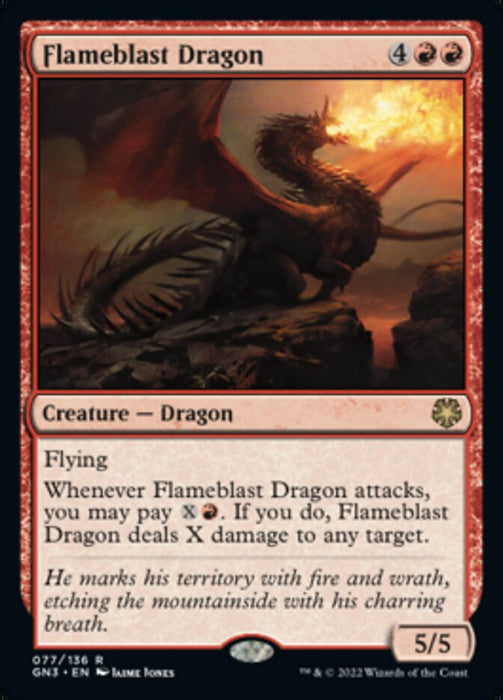 Flameblast Dragon