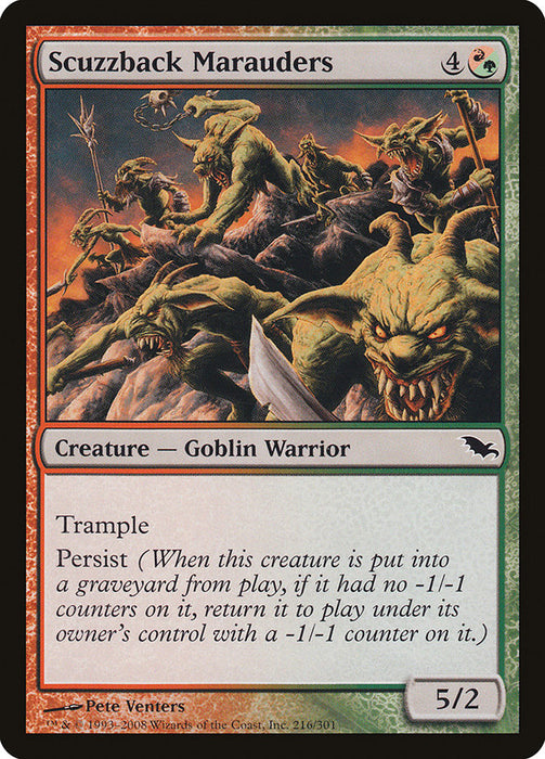 Scuzzback Marauders  (Foil)