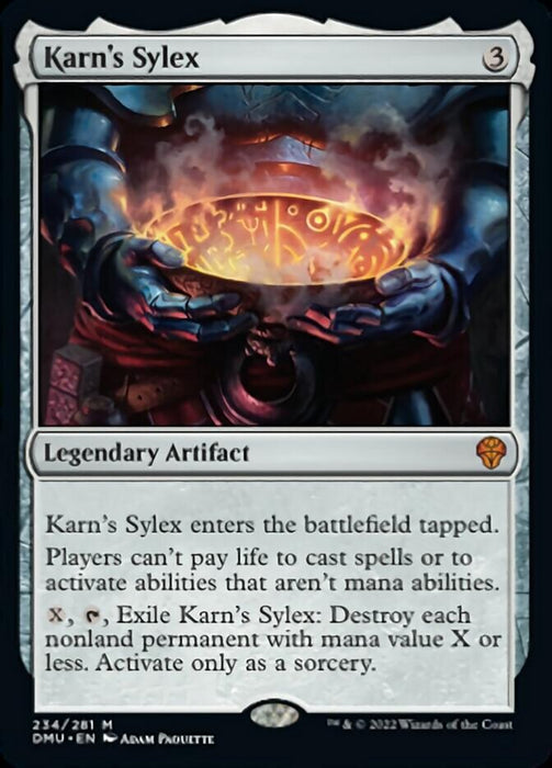 Karn's Sylex - Legendary (Foil)