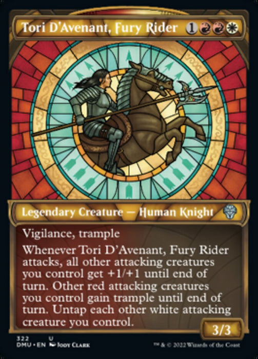 Tori D'Avenant, Fury Rider - Showcase- Legendary